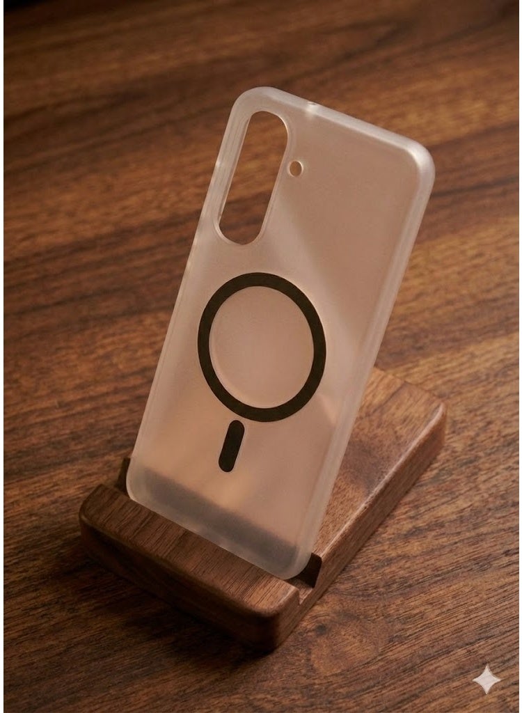 Matte Clear Protective Case for Samsung Galaxy A16 - Sleek and Slim Design - Image 1